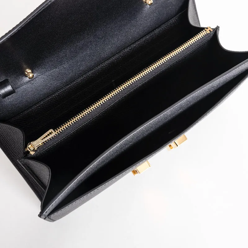 CONSTANCE TO GO EPSOM LEATHER NOIR (BLACK) WITH GOLD HARDWARE (GHW) - 4