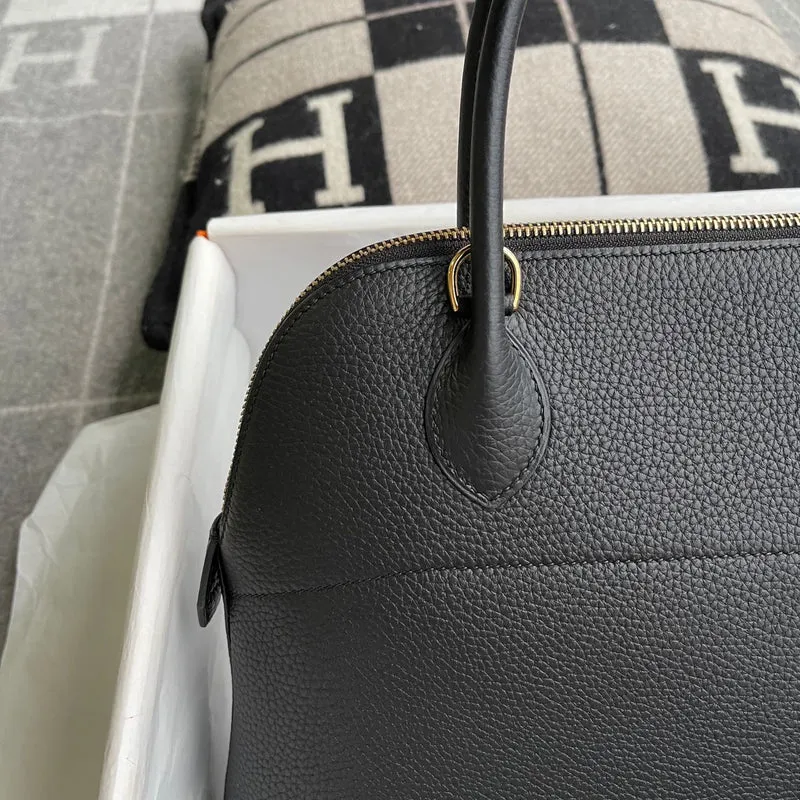 BOLIDE 31 CLEMENCE LEATHER NOIR (BLACK) WITH GOLD HARDWARE (GHW) - 3