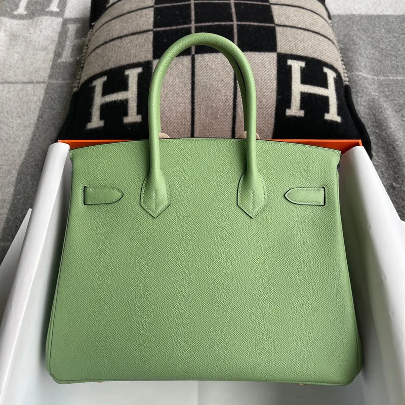 BIRKIN 30 EPSOM LEATHER VERT CRIQUET WITH GOLD HARDWARE (GHW) - 2