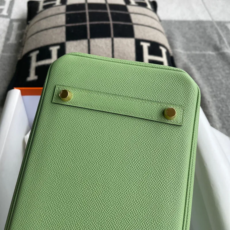 BIRKIN 30 EPSOM LEATHER VERT CRIQUET WITH GOLD HARDWARE (GHW) - 7