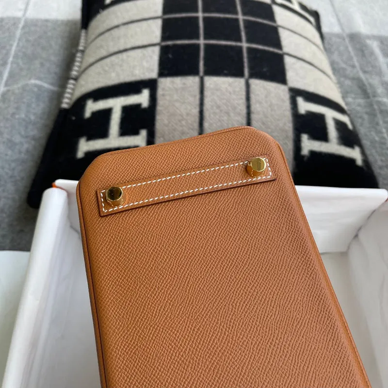 BIRKIN 25 EPSOM LEATHER GOLD WITH GOLD HARDWARE (GHW) - 7