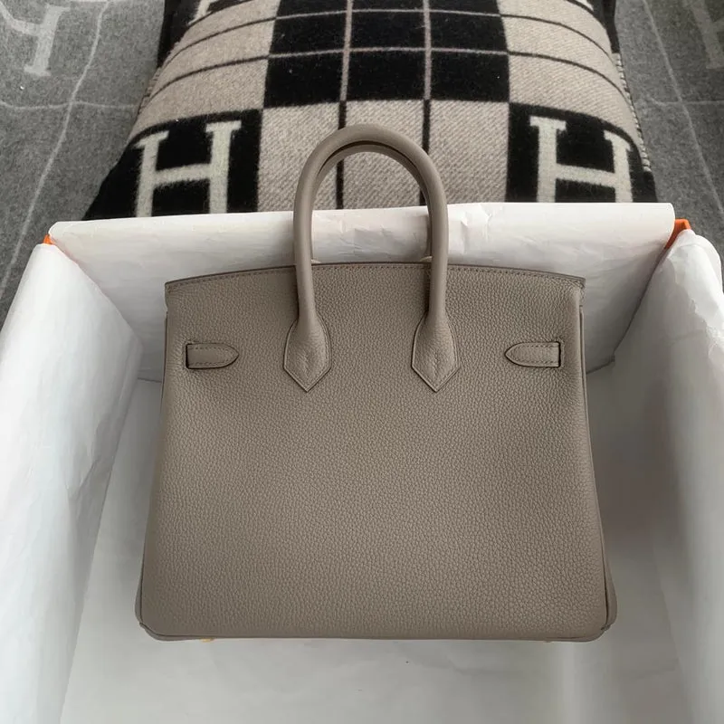 BIRKIN 25 TOGO LEATHER GRIS ASPHALT WITH GOLD HARDWARE (GHW) - 3