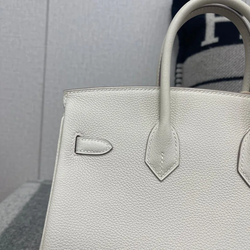 BIRKIN 25 TOGO LEATHER CRAIE WITH ROSE GOLD HARDWARE (RGHW) - 7