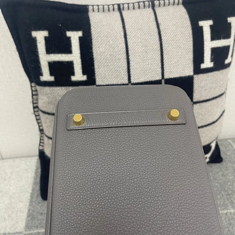 BIRKIN 30 TOGO LEATHER ETAIN WITH GOLD HARDWARE (GHW) - 5