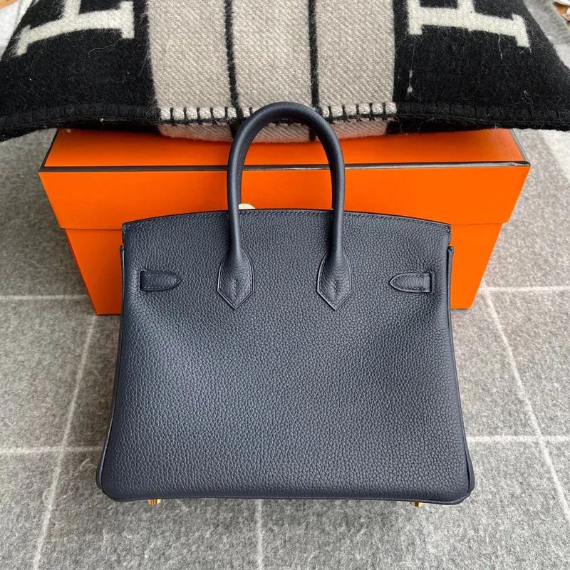 BIRKIN 25 TOGO LEATHER BLEU NUIT WITH GOLD HARDWARE (GHW) - 2