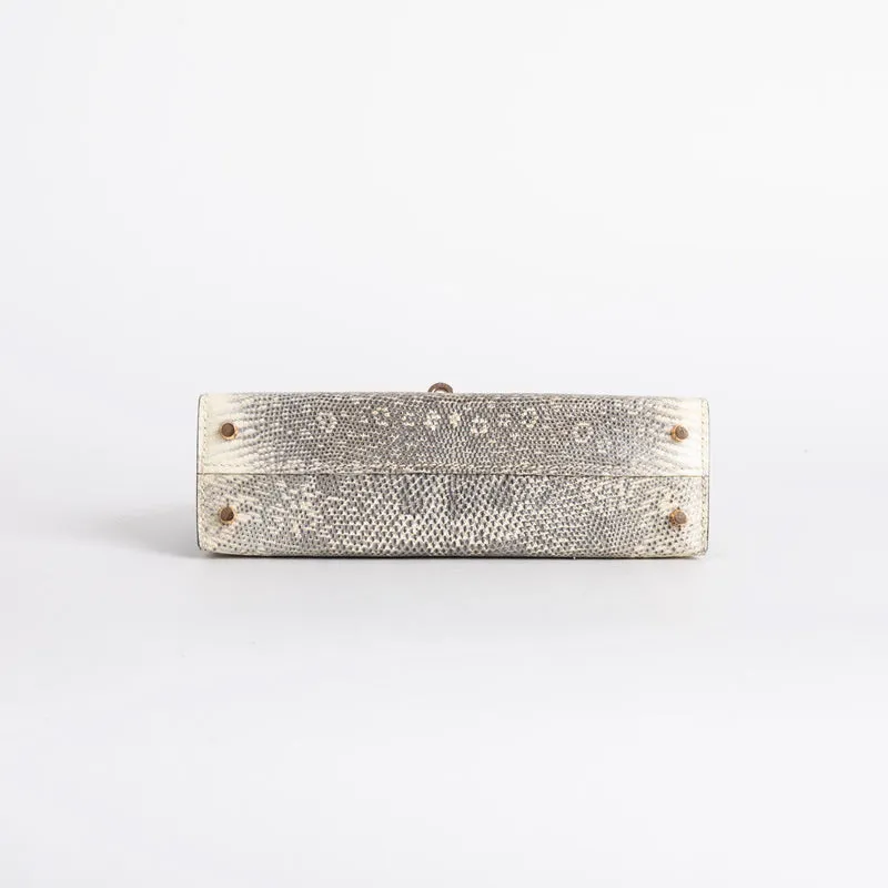 MINI KELLY II (20) OMBRE LIZARD WITH ROSE GOLD HARDWARE (RGHW) - 6